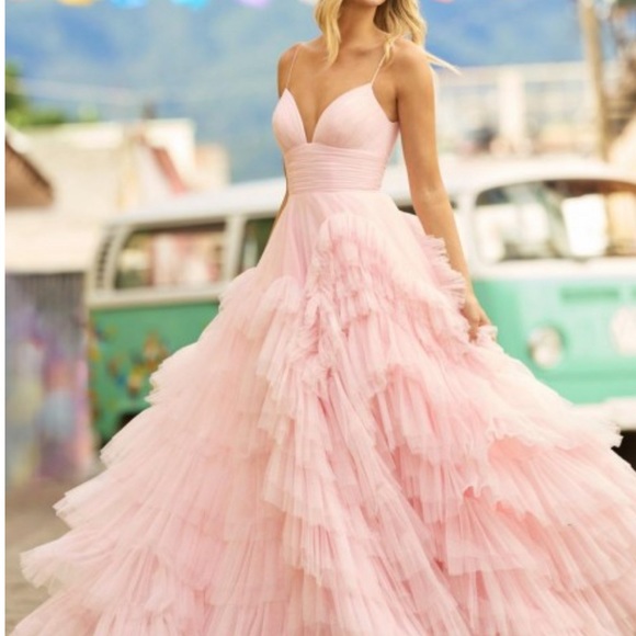 Sherri hill black a-line prom dress style 55461 - Picture 7 of 7